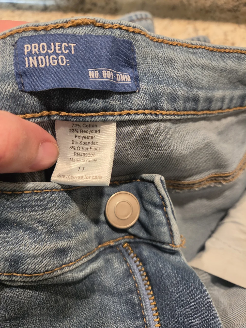 project Indigo light blue